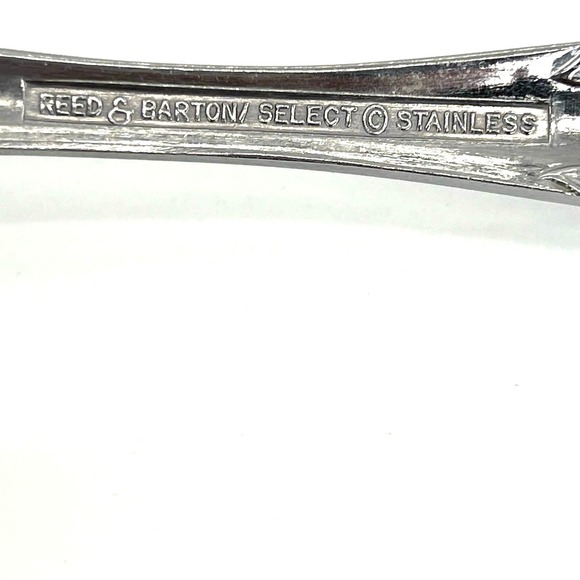 Reed & Barton select Baroque  Stainless 49 pc Flatware Set forks spoons serving - Picture 8 of 8